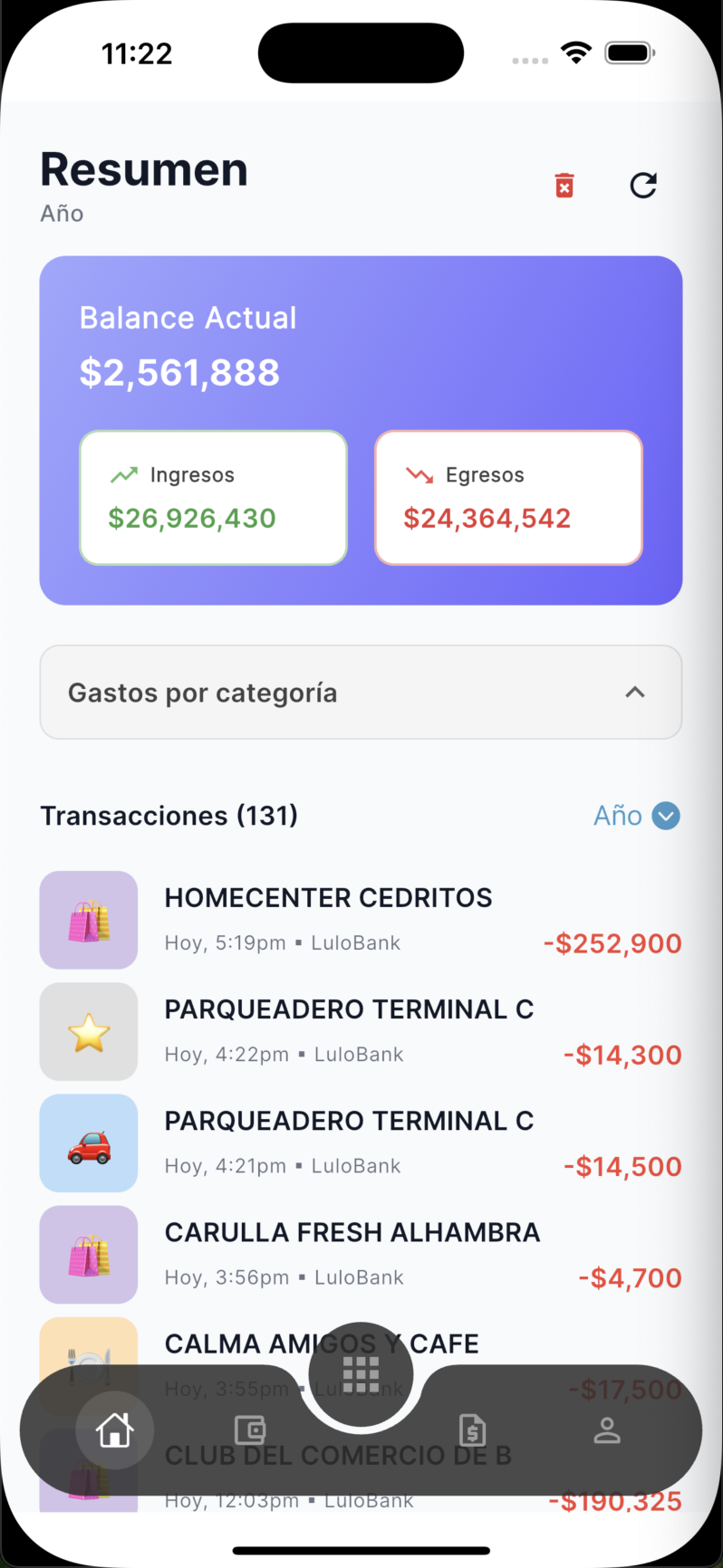Lukas App Screenshot